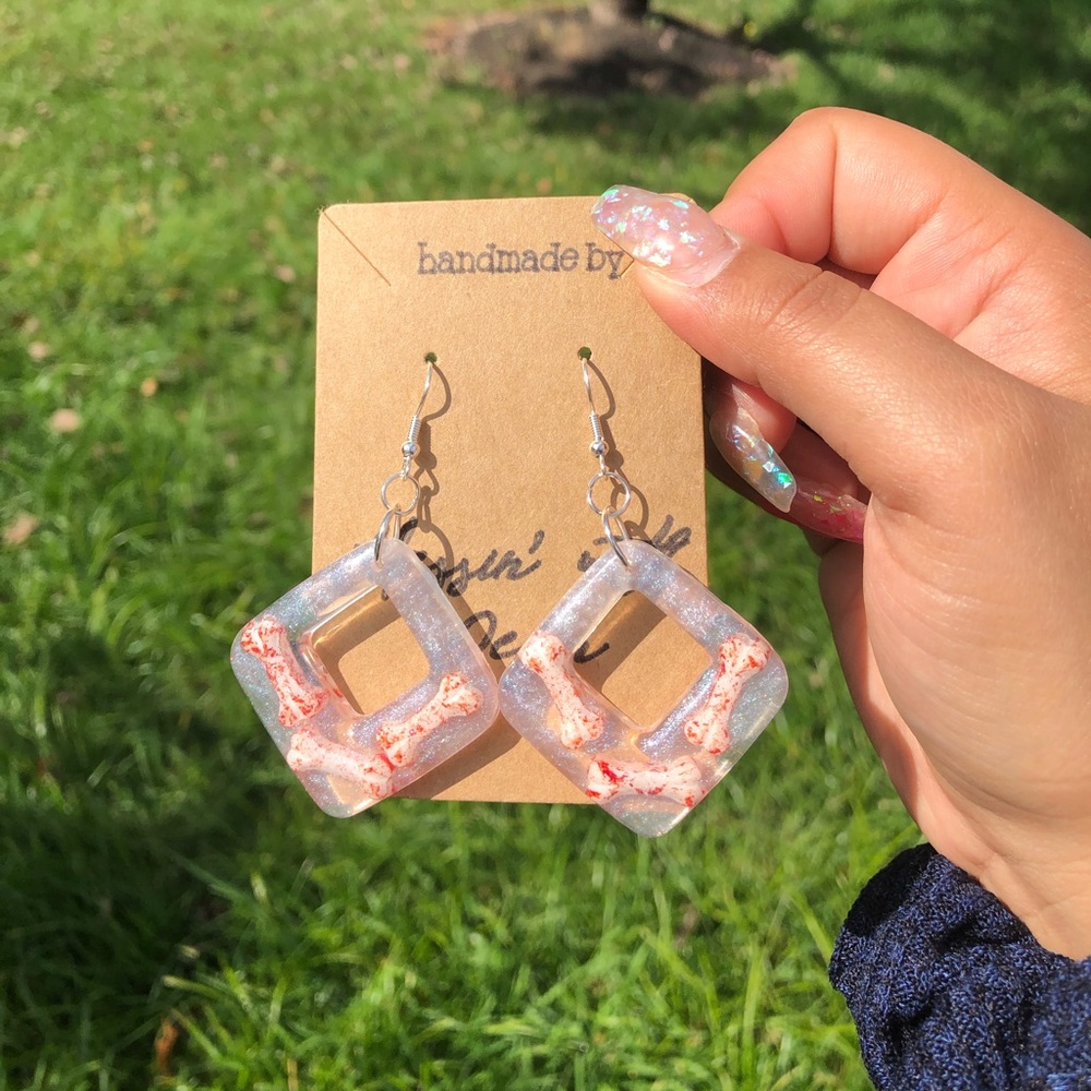 Handmade Halloween Earrings